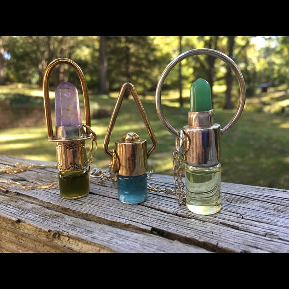 Road Kill Gems Sterling Aventurine Necklace - Picture 2 of 2